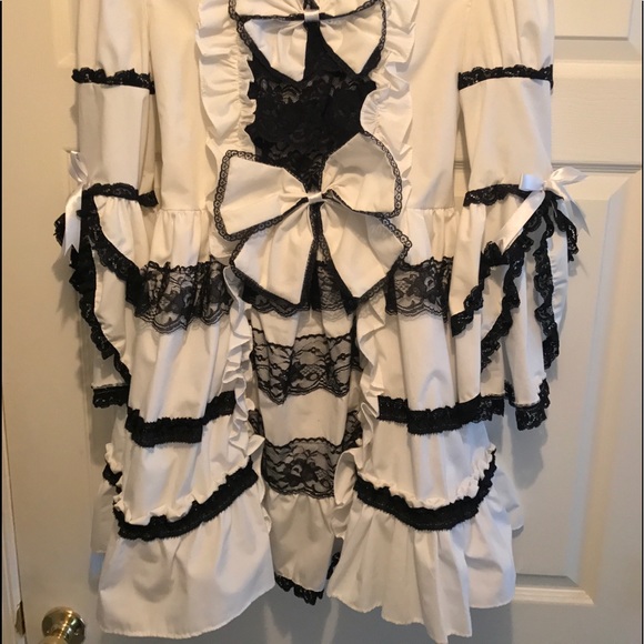 Kawaii Sweet Lolita Dress (handmade) - Picture 4 of 4